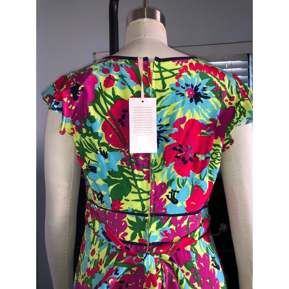 MODCLOTH TROPICAL DRESS - Picture 3 of 12